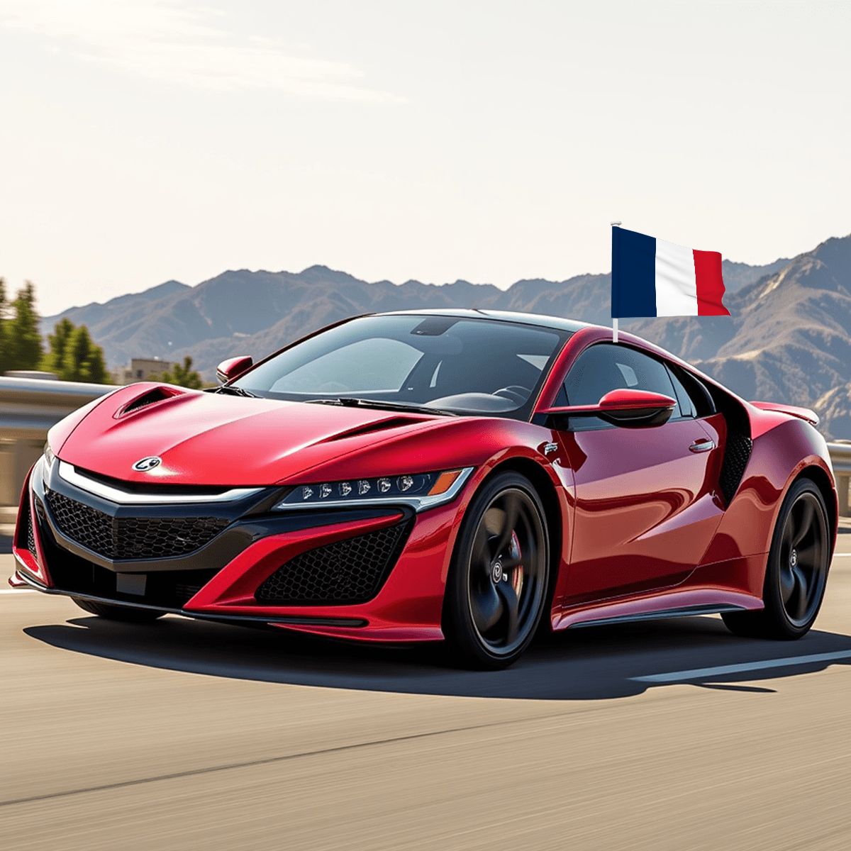 France Car Flag — RAYAH.club