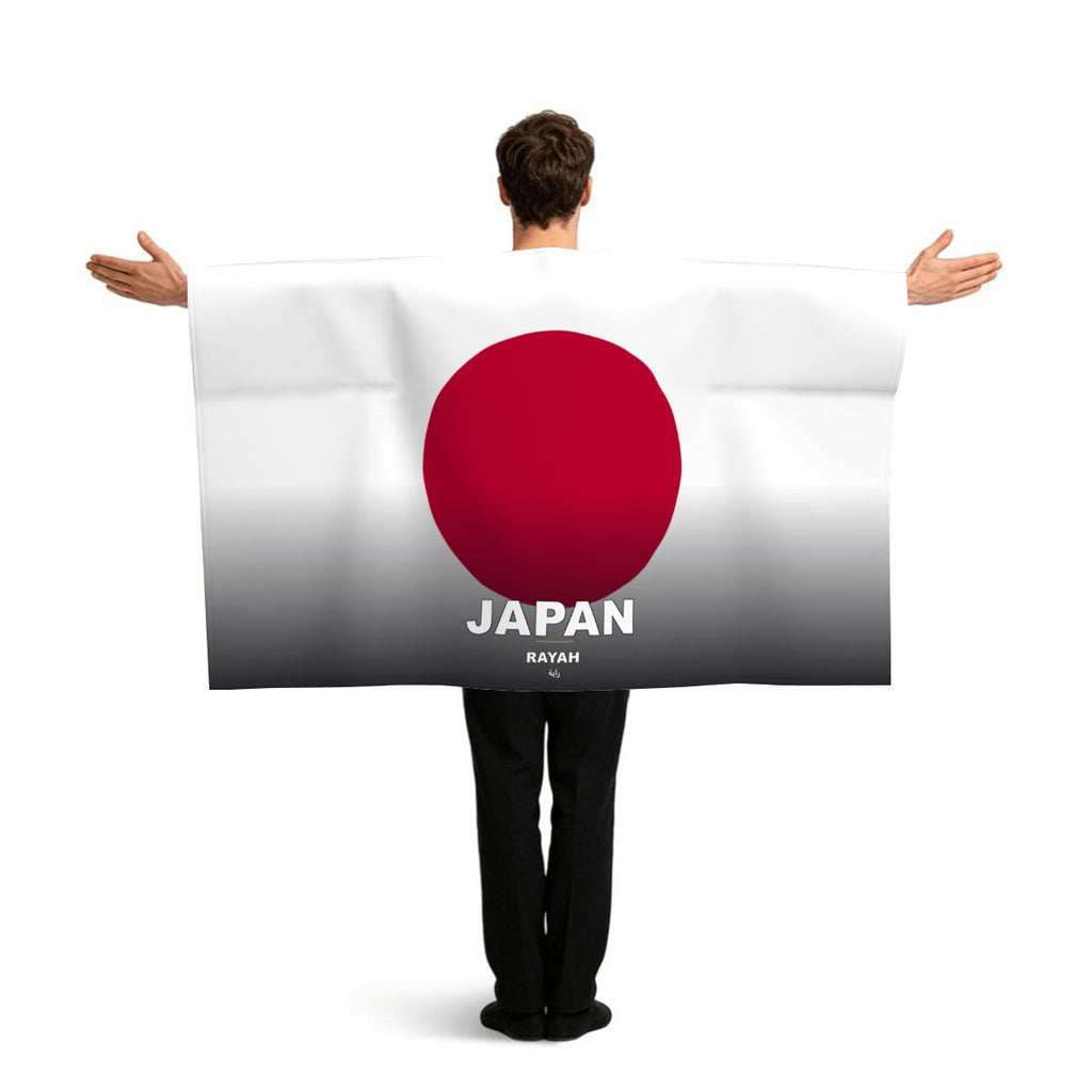 Japan Flag Sleeve Cape — RAYAH.club