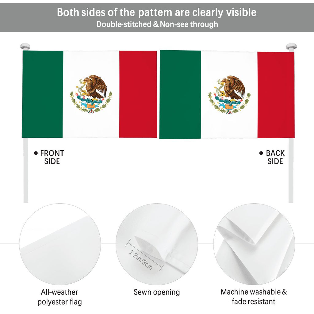 Mexico Car Flag — RAYAH.club