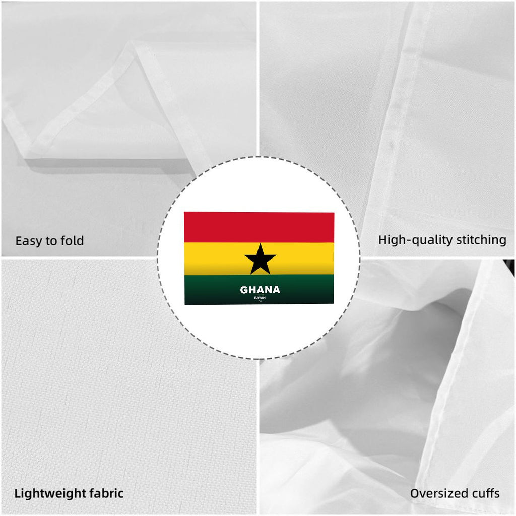 Ghana World Cup 2026 Cape — Fan Flag Wearable