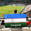 Uzbekistan World Cup 2026 Cape — Fan Flag Wearable