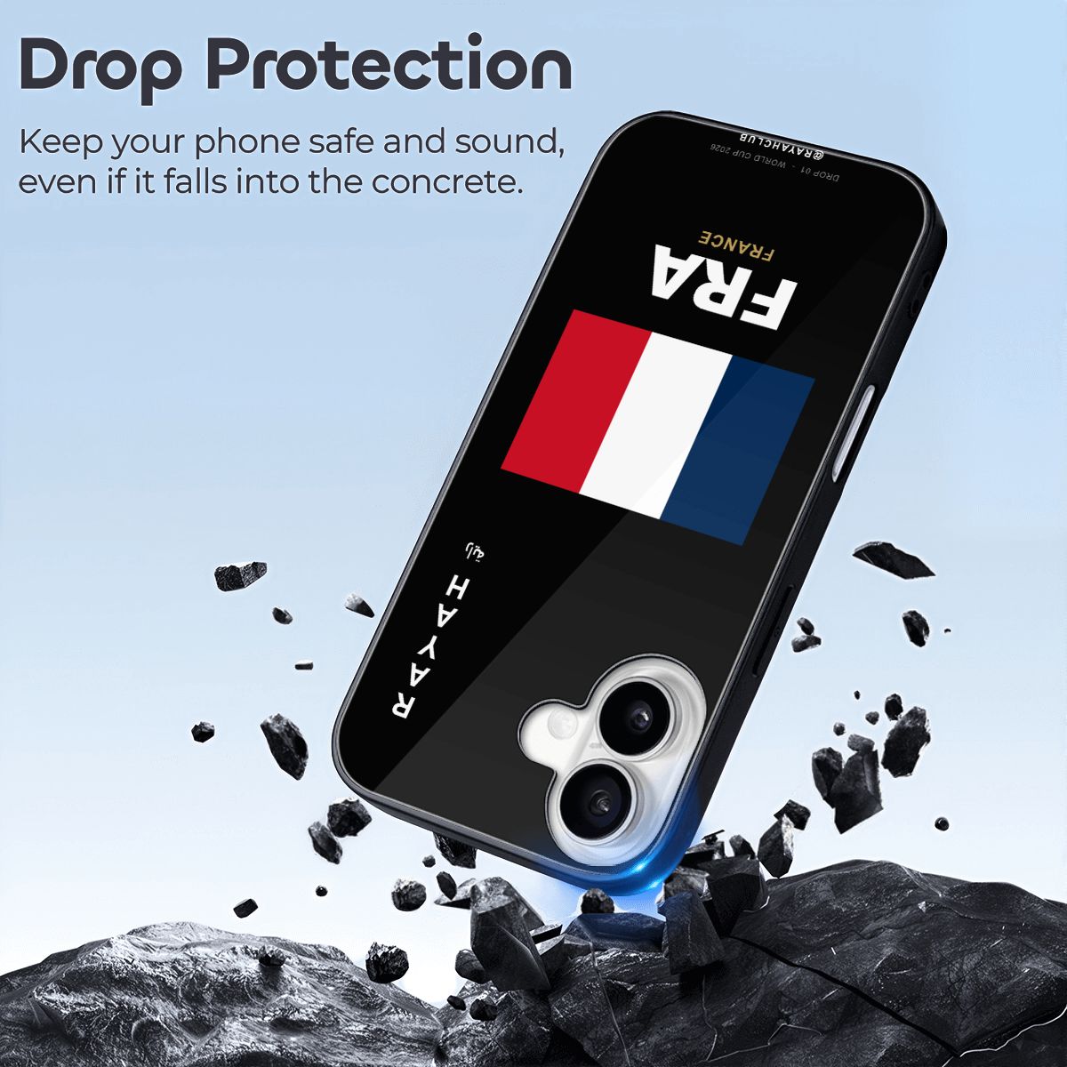 France iPhone 16 Glass Case — RAYAH.club