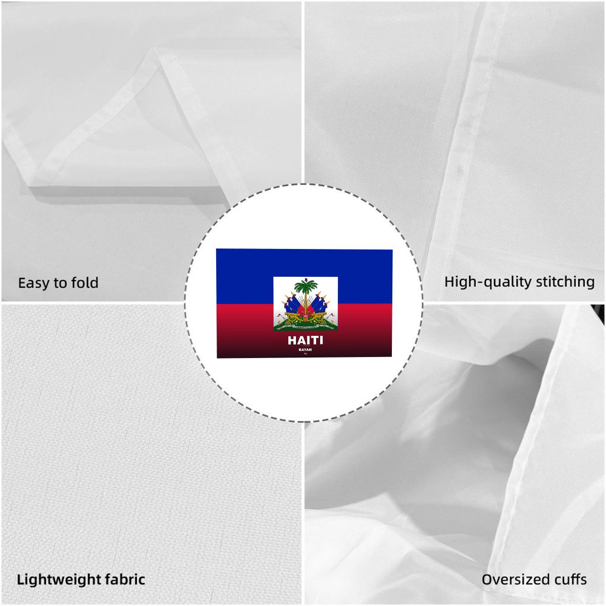 Haiti World Cup 2026 Cape — Fan Flag Wearable