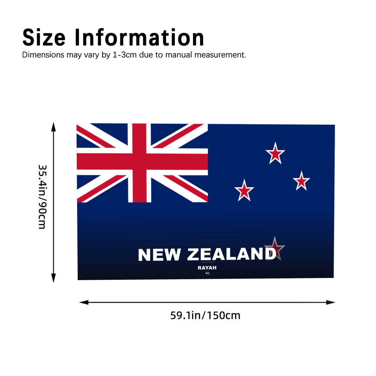 New Zealand World Cup 2026 Cape — Fan Flag Wearable