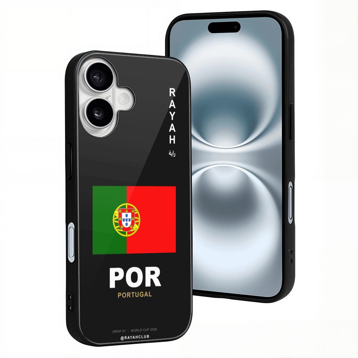 Portugal iPhone 16 Glass Case — RAYAH.club