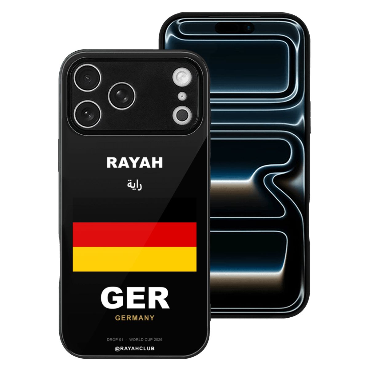 Germany iPhone 17 Pro Max Glass Case — RAYAH.club