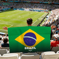 Brazil World Cup 2026 Cape — Fan Flag Wearable