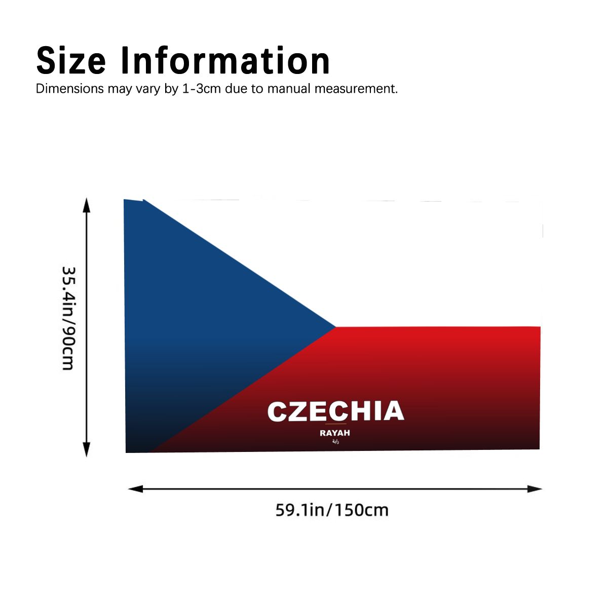 Czechia World Cup 2026 Cape — Fan Flag Wearable