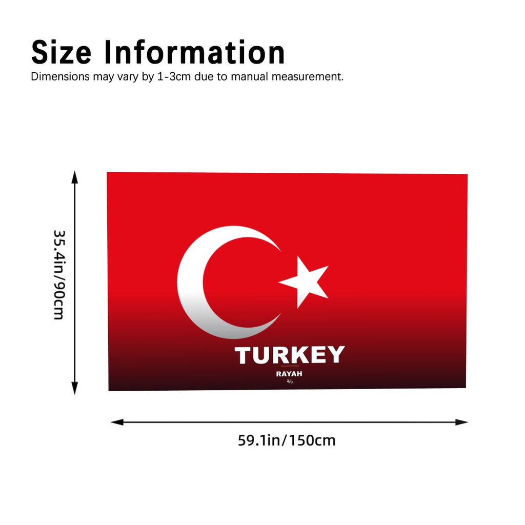 Turkey World Cup 2026 Cape — Fan Flag Wearable