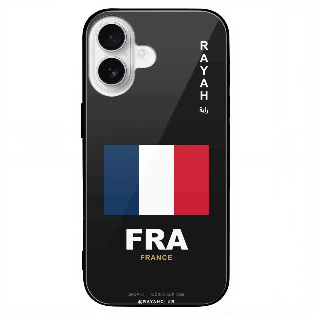 France iPhone 16 Glass Case — RAYAH.club