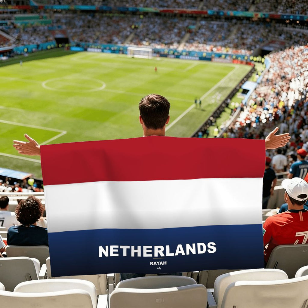 Netherlands Flag Sleeve Cape — RAYAH.club