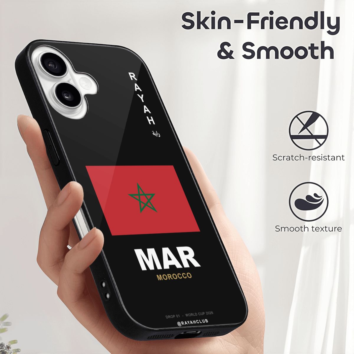 Morocco iPhone 16 Glass Case — RAYAH.club
