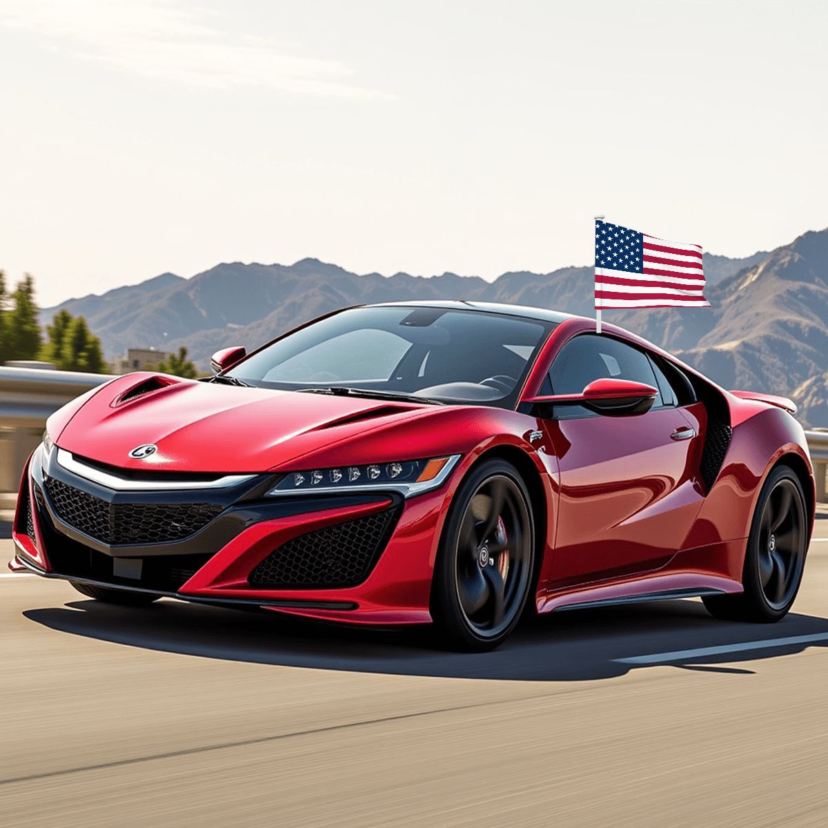 United States Car Flag — RAYAH.club