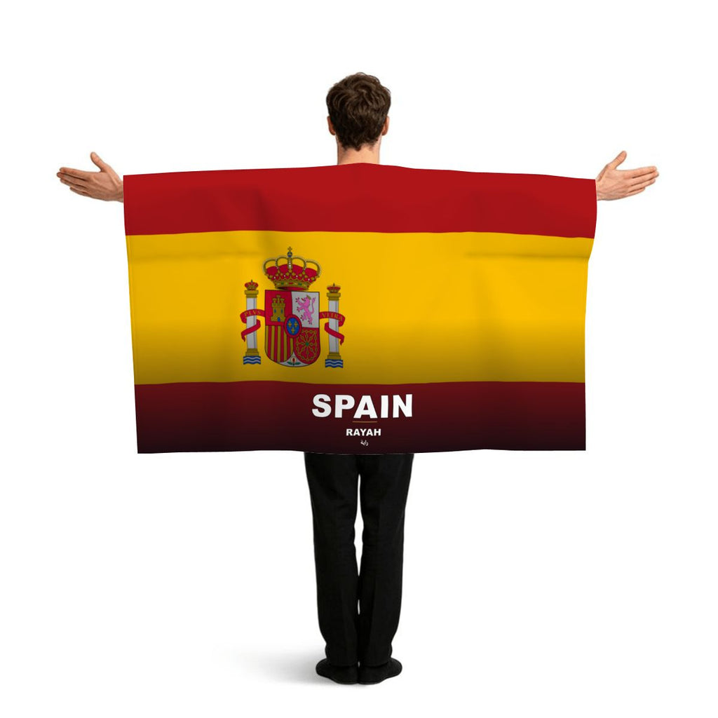 Spain Flag Sleeve Cape — RAYAH.club