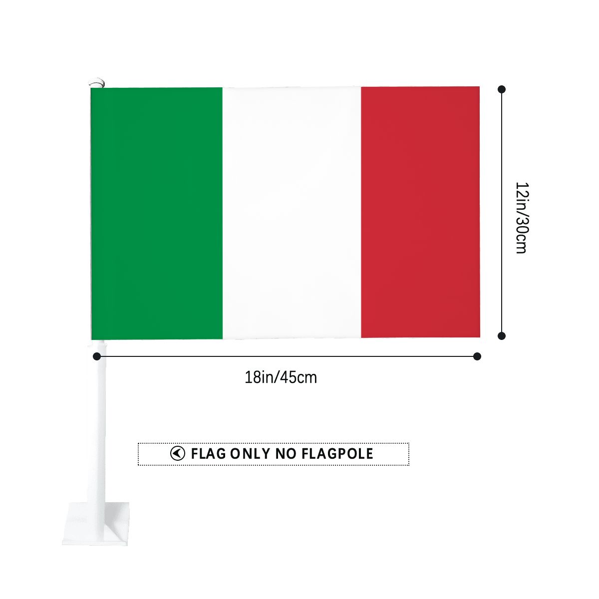 Italy Car Flag — RAYAH.club
