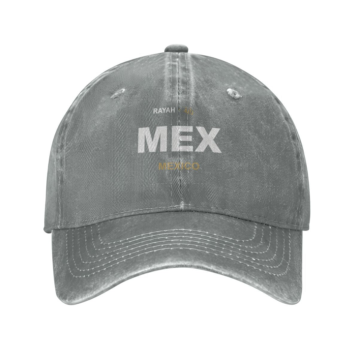 Mexico Washed Denim Cap — RAYAH.club