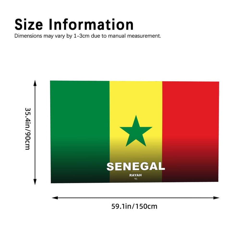 Senegal World Cup 2026 Cape — Fan Flag Wearable