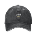 Germany Washed Denim Cap — RAYAH.club