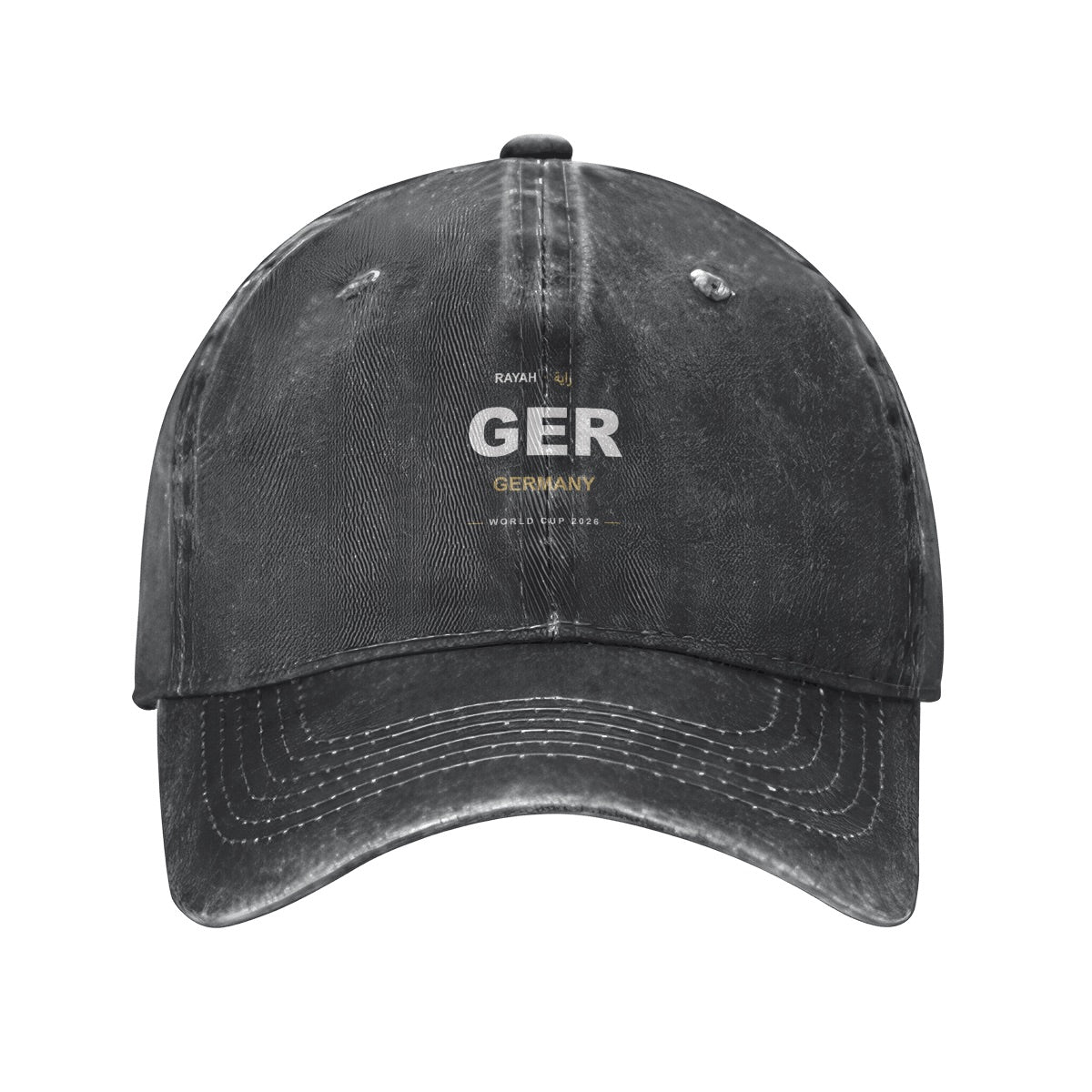 Germany Washed Denim Cap — RAYAH.club