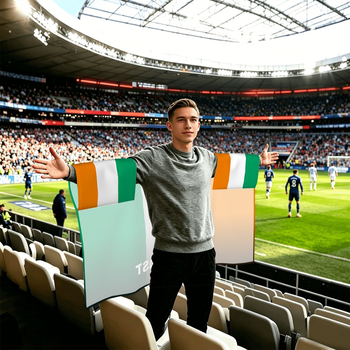 Ivory Coast World Cup 2026 Cape — Fan Flag Wearable