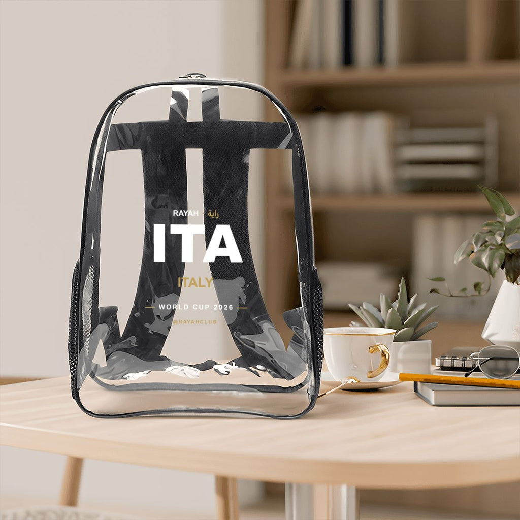 Italy Clear Stadium Backpack — RAYAH.club