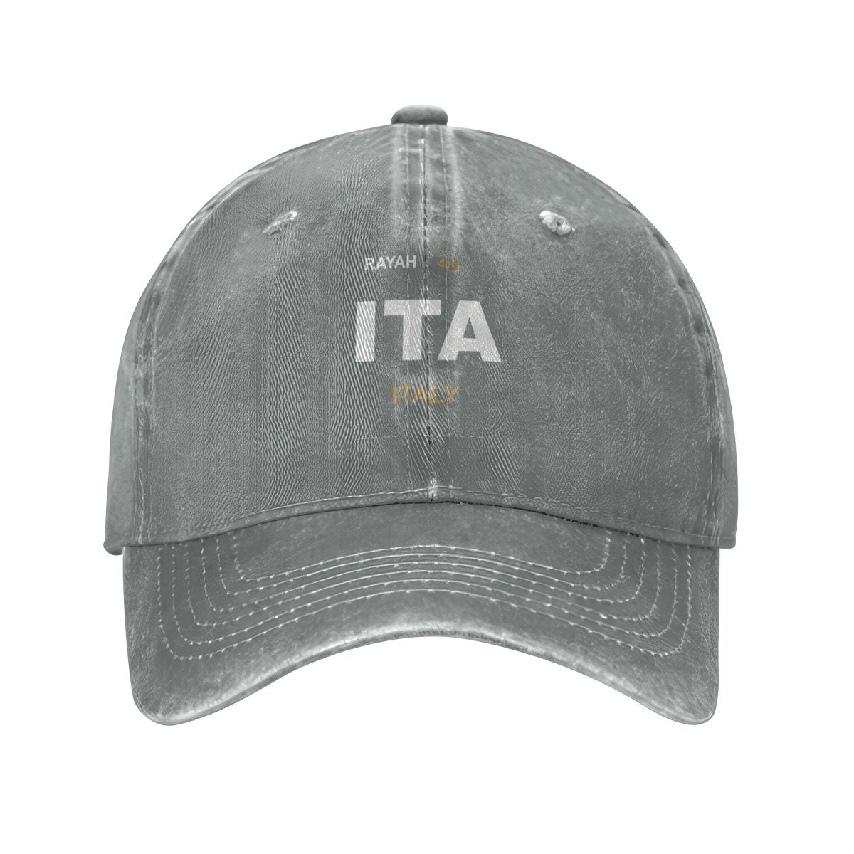 Italy Washed Denim Cap — RAYAH.club