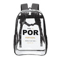 Portugal Clear Stadium Backpack — RAYAH.club
