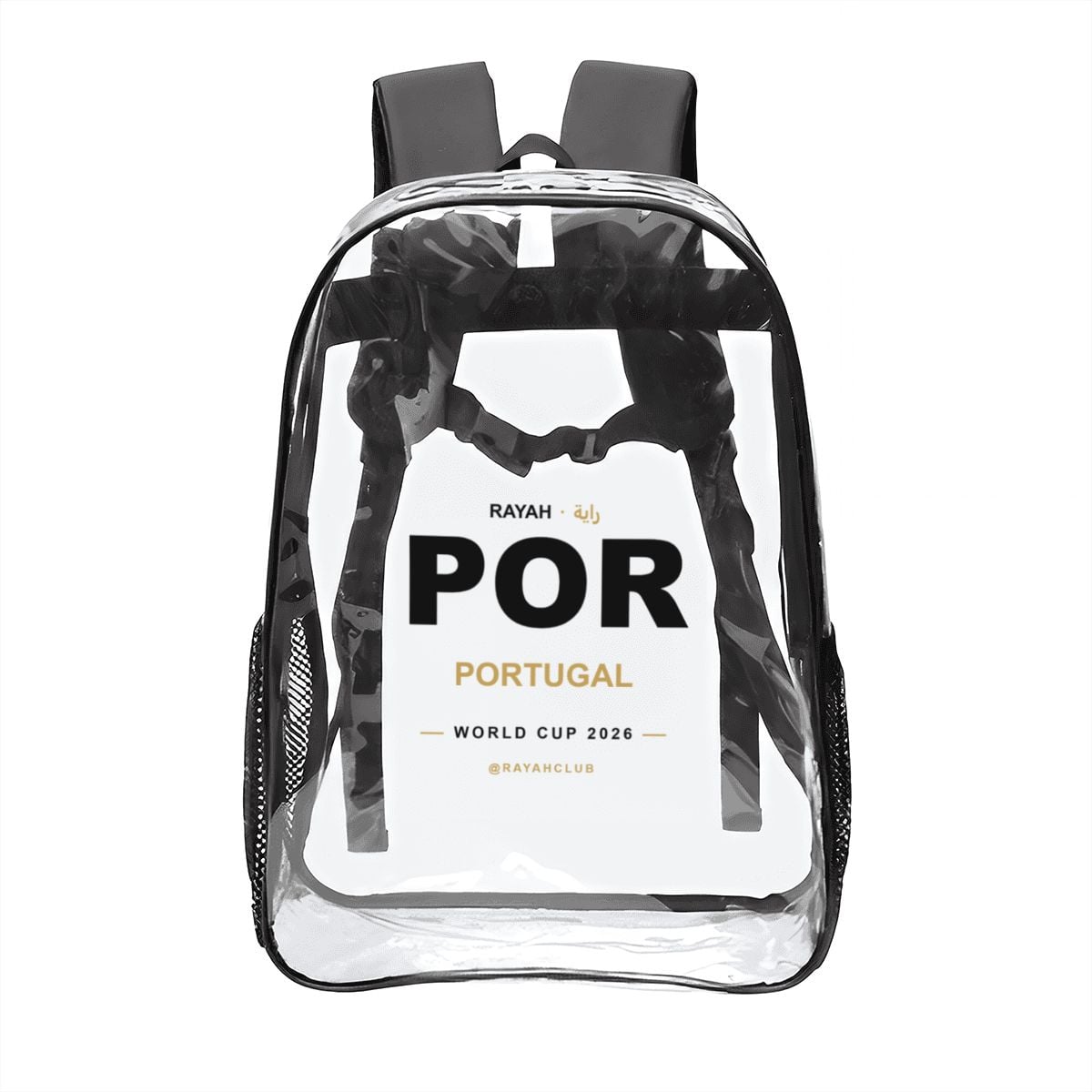 Portugal Clear Stadium Backpack — RAYAH.club