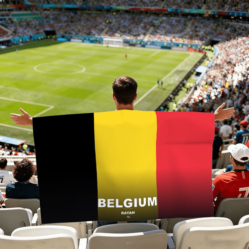 Belgium World Cup 2026 Cape — Fan Flag Wearable