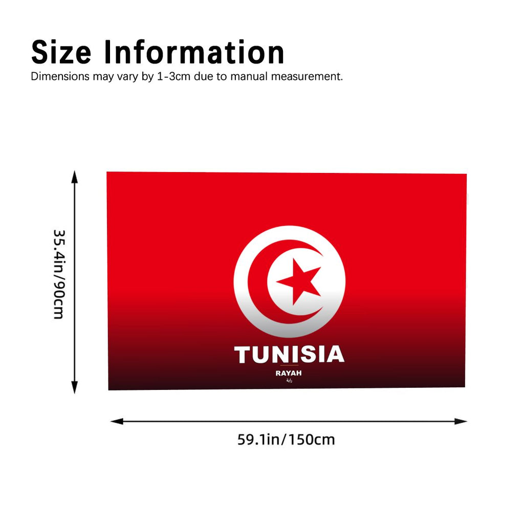 Tunisia World Cup 2026 Cape — Fan Flag Wearable