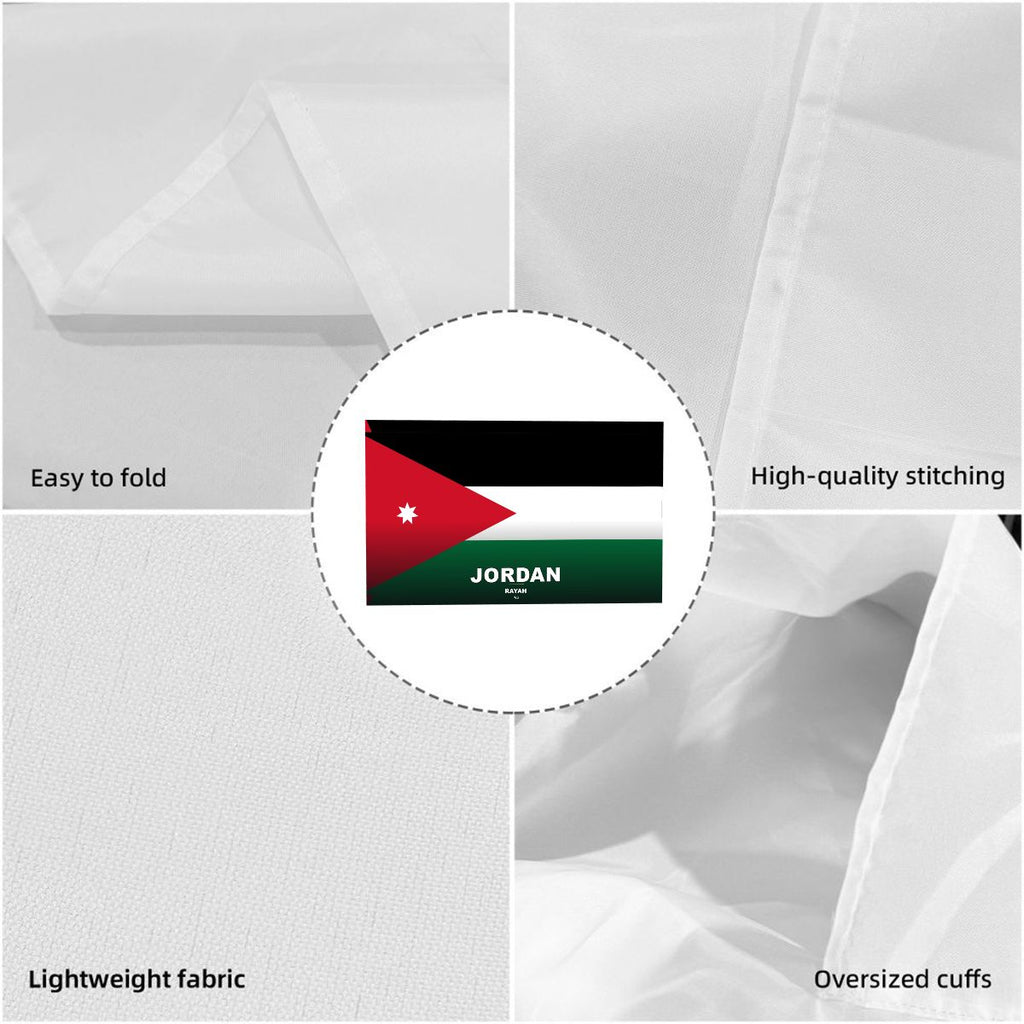 Jordan World Cup 2026 Cape — Fan Flag Wearable