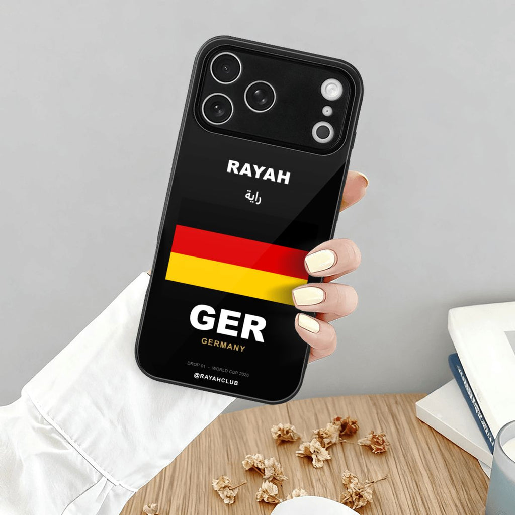 Germany iPhone 17 Pro Max Glass Case — RAYAH.club