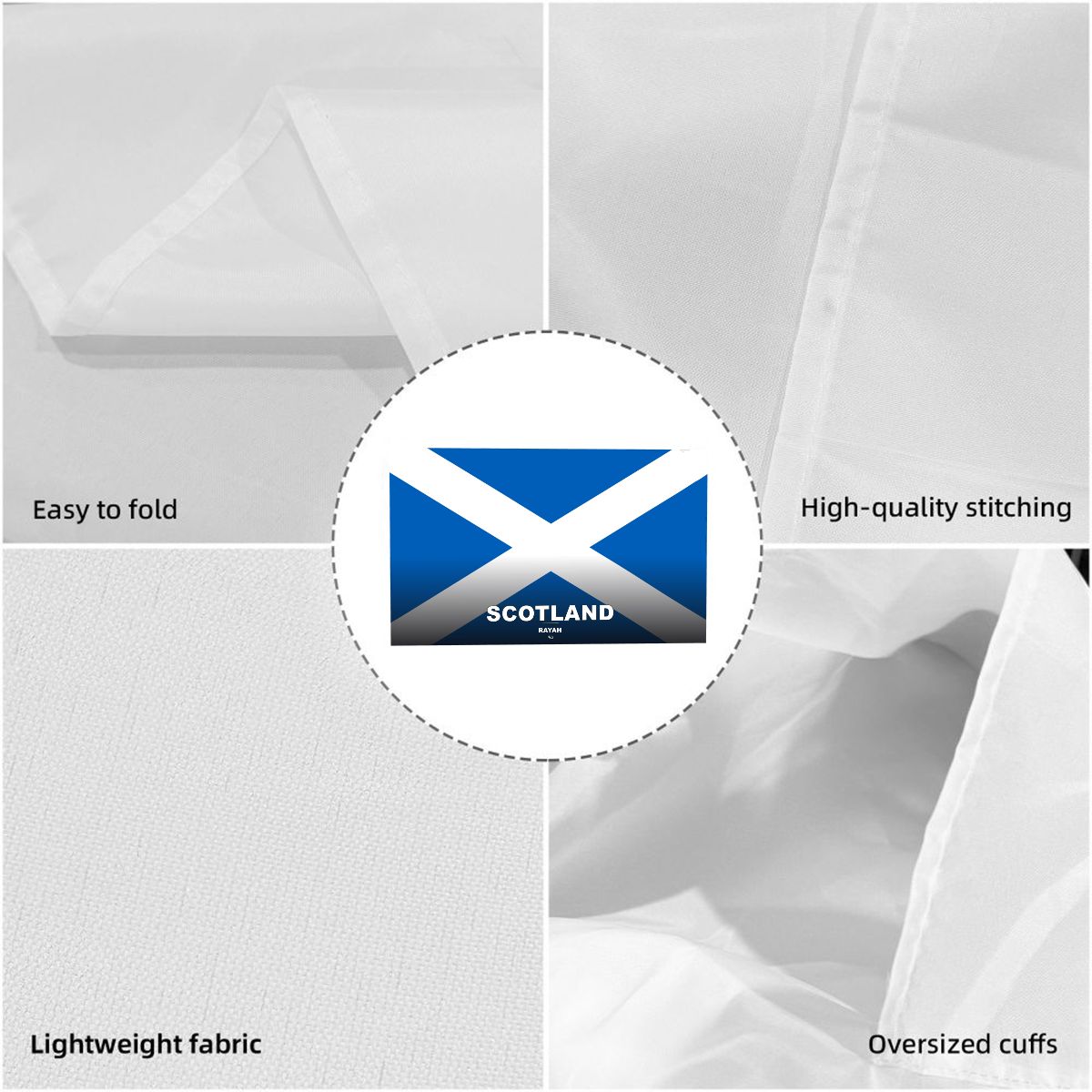 Scotland World Cup 2026 Cape — Fan Flag Wearable