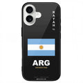 Argentina iPhone 16 Glass Case — RAYAH.club