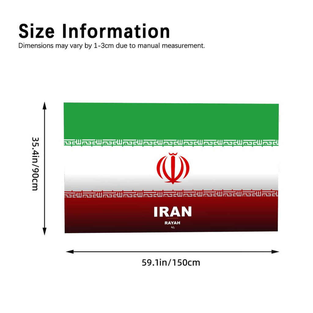 Iran World Cup 2026 Cape — Fan Flag Wearable