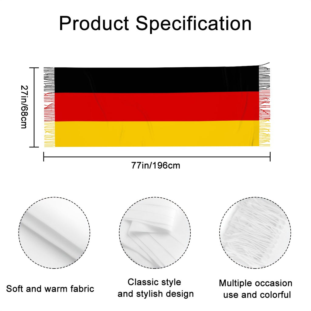 Germany Fan Scarf — RAYAH.club