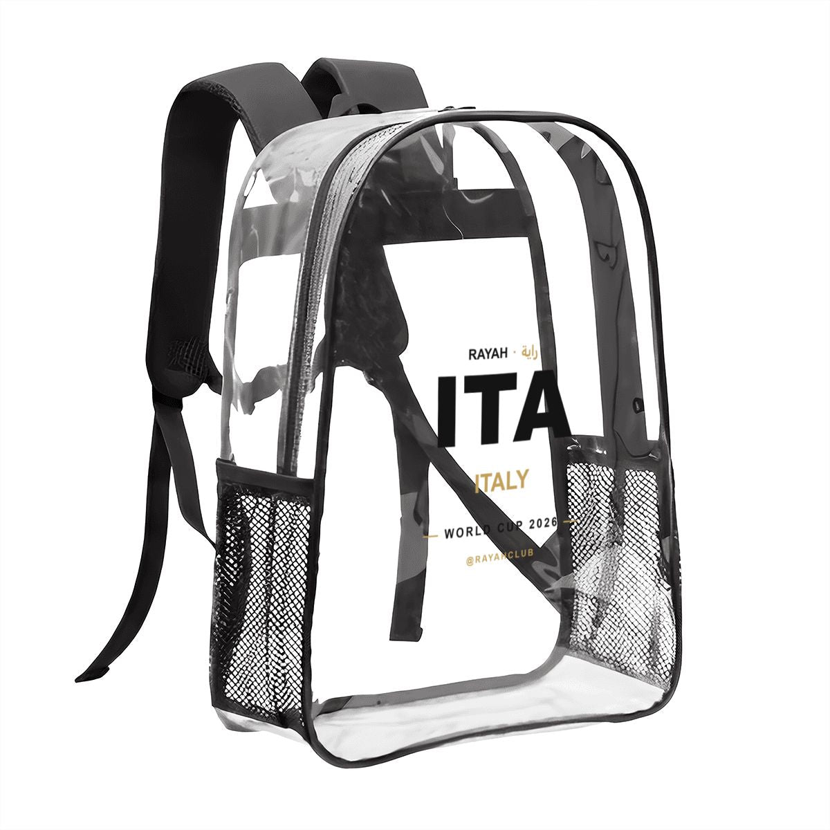 Italy Clear Stadium Backpack — RAYAH.club