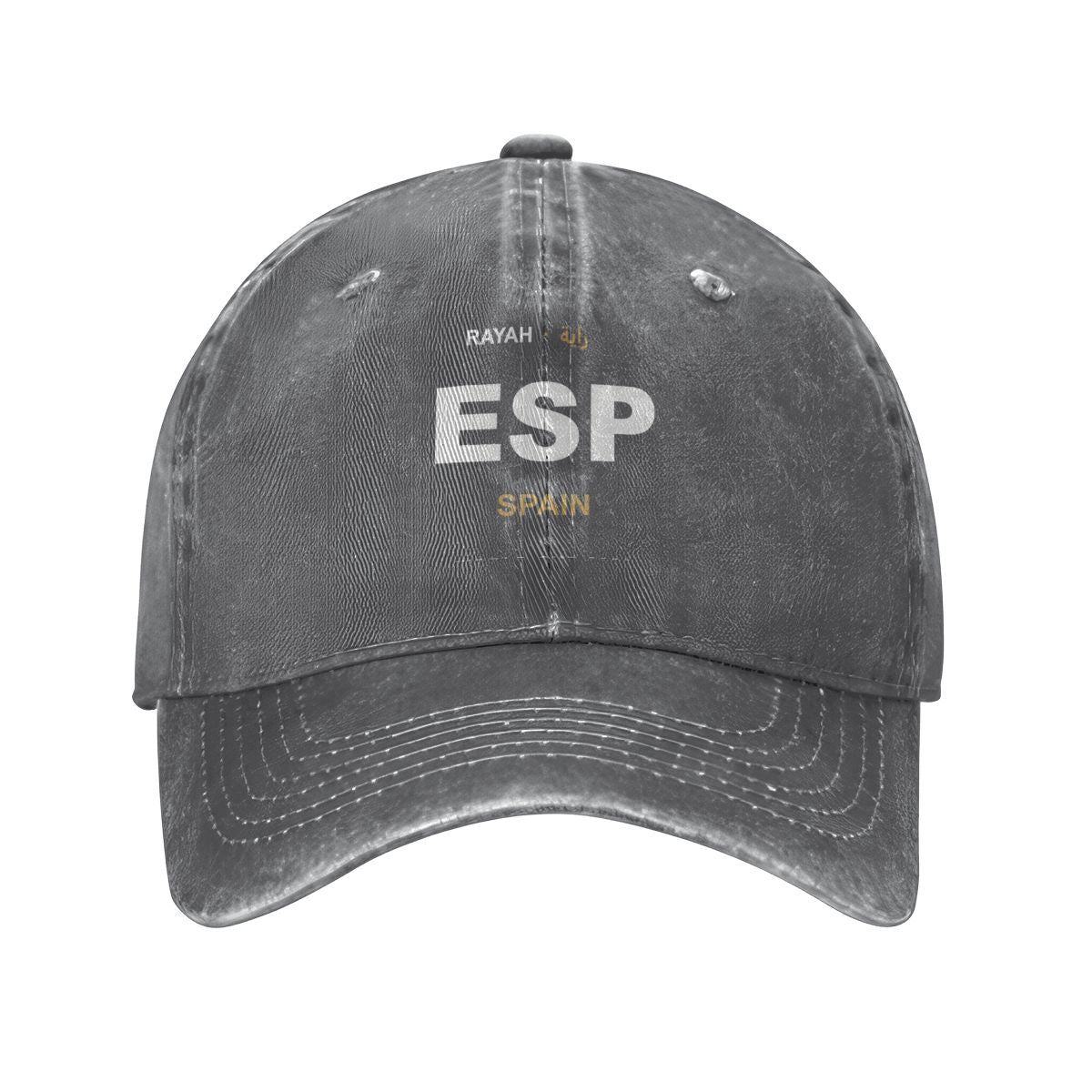 Spain Washed Denim Cap — RAYAH.club