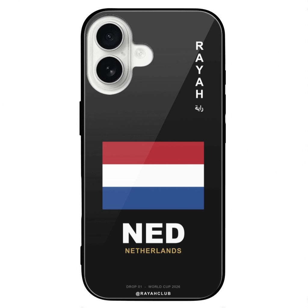 Netherlands iPhone 16 Glass Case — RAYAH.club