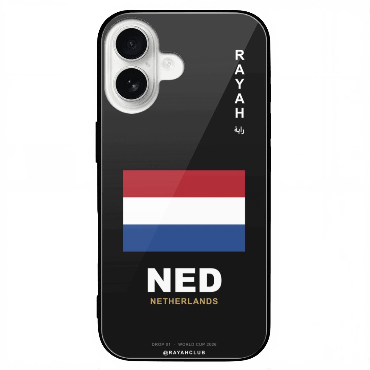 Netherlands iPhone 16 Glass Case — RAYAH.club