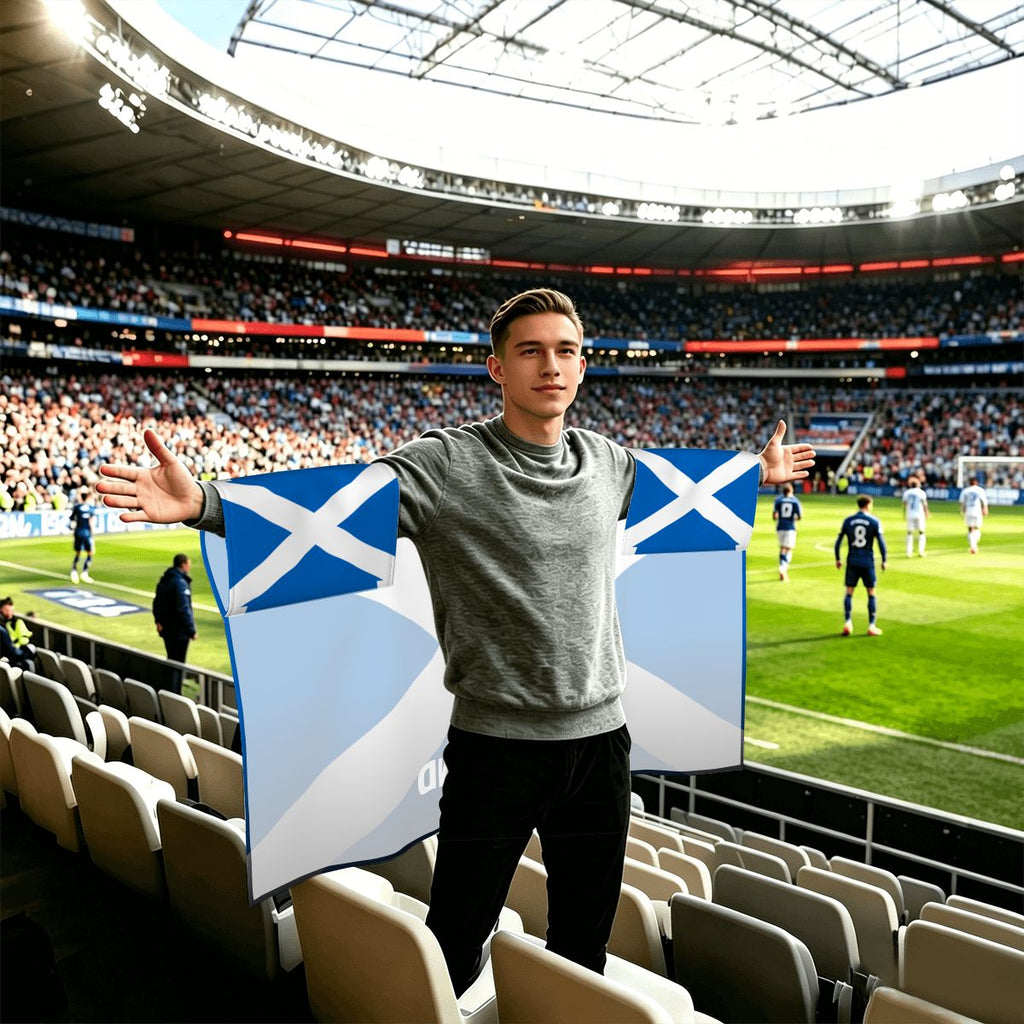 Scotland World Cup 2026 Cape — Fan Flag Wearable